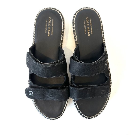 Cole Haan Shoes Cole Haan Womens Cloudfeel Espadrille Slide Sandals Size 95 Poshmark